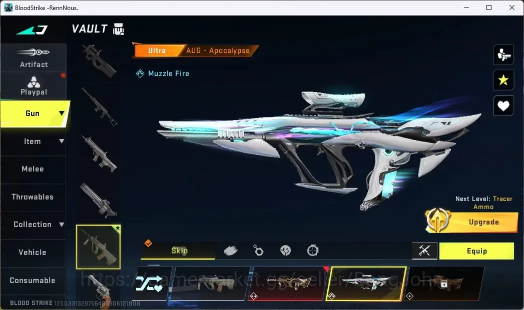Blood Strike Accounts ASIA | 1 EVO: FAL-Evolved Draco|1 Eternal AUG-EMPY image 13
