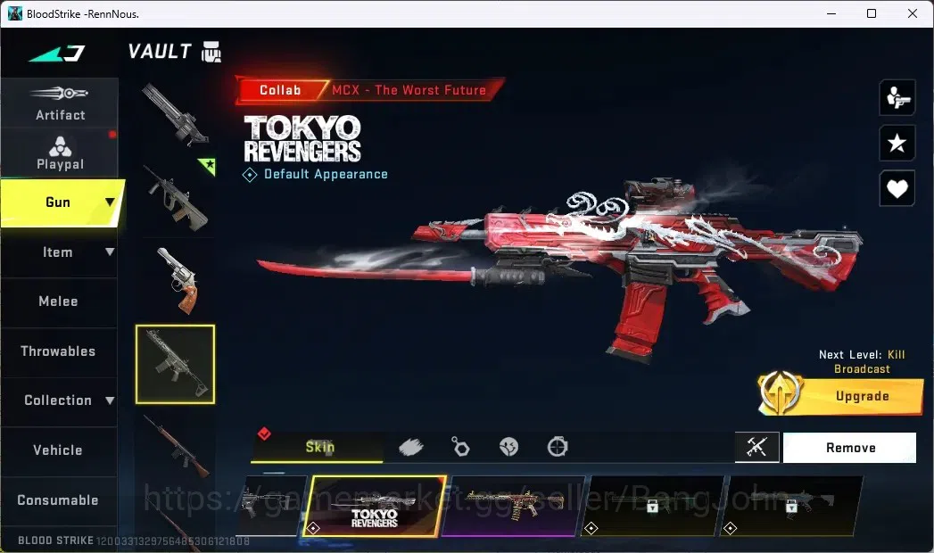 Blood Strike Accounts ASIA | 1 EVO: FAL-Evolved Draco|1 Eternal AUG-EMPY image 14