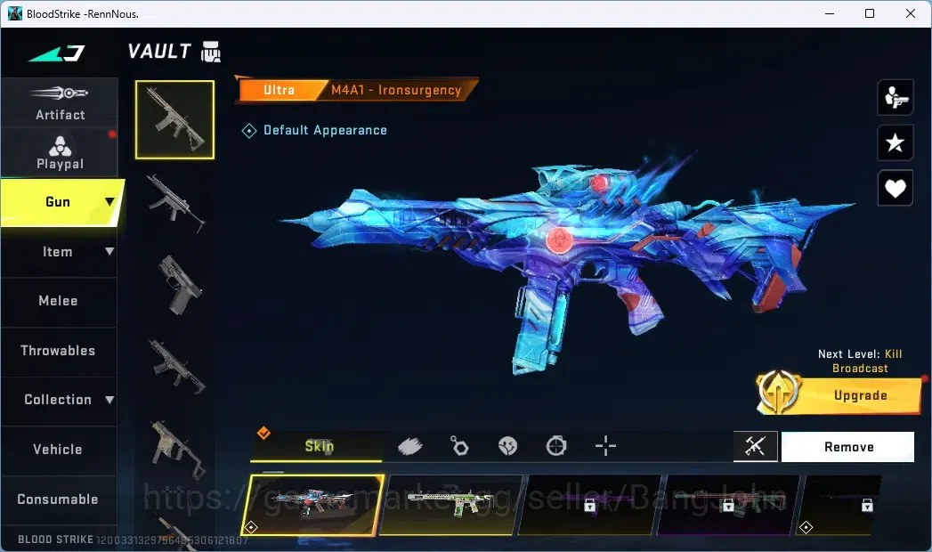 Blood Strike Accounts ASIA | 1 EVO: FAL-Evolved Draco|1 Eternal AUG-EMPY image 2