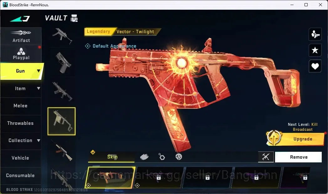 Blood Strike Accounts ASIA | 1 EVO: FAL-Evolved Draco|1 Eternal AUG-EMPY image 5