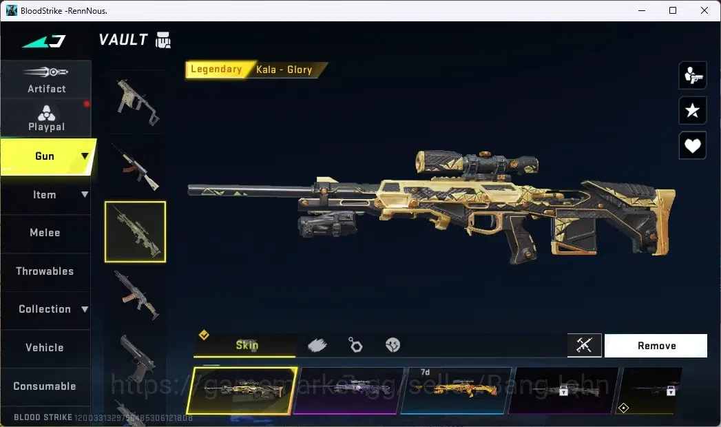 Blood Strike Accounts ASIA | 1 EVO: FAL-Evolved Draco|1 Eternal AUG-EMPY image 7