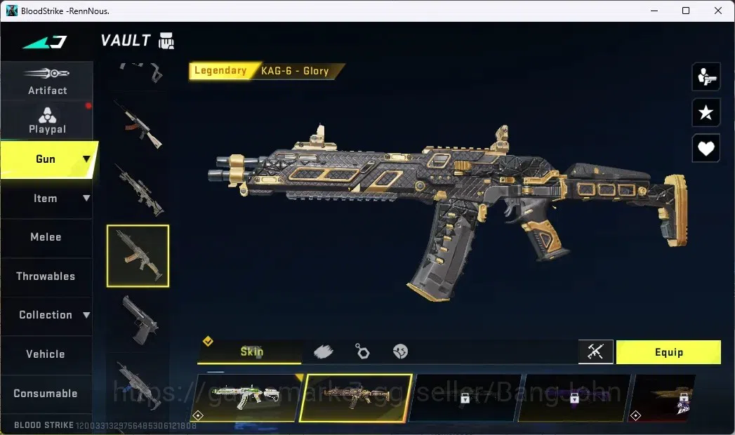 Blood Strike Accounts ASIA | 1 EVO: FAL-Evolved Draco|1 Eternal AUG-EMPY image 9