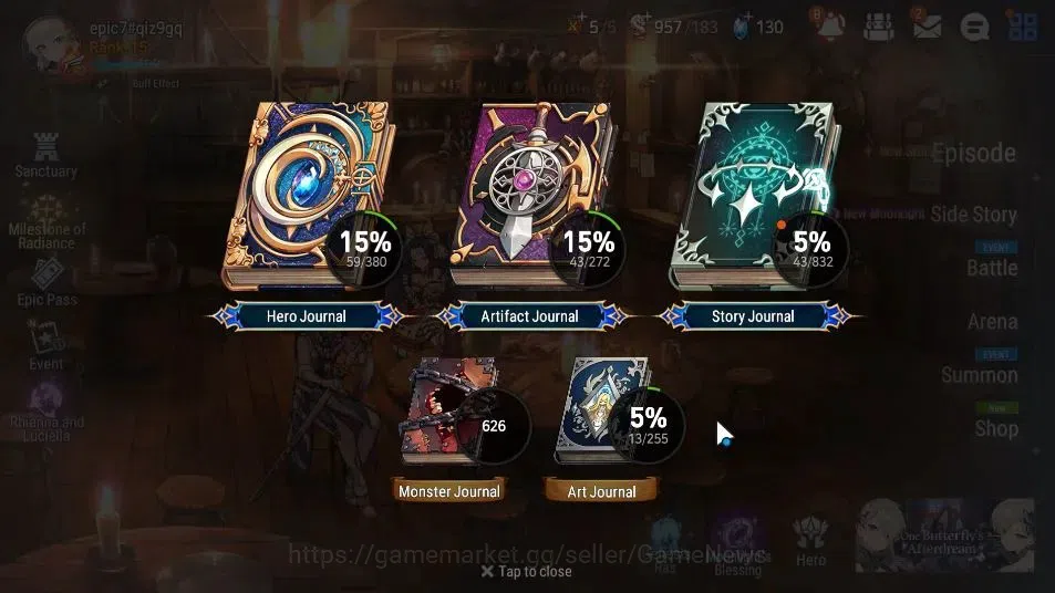 Epic Seven Accounts GLOBAL Unverif|New Era|2 ML(School Nurse Yulha,SE  image 3