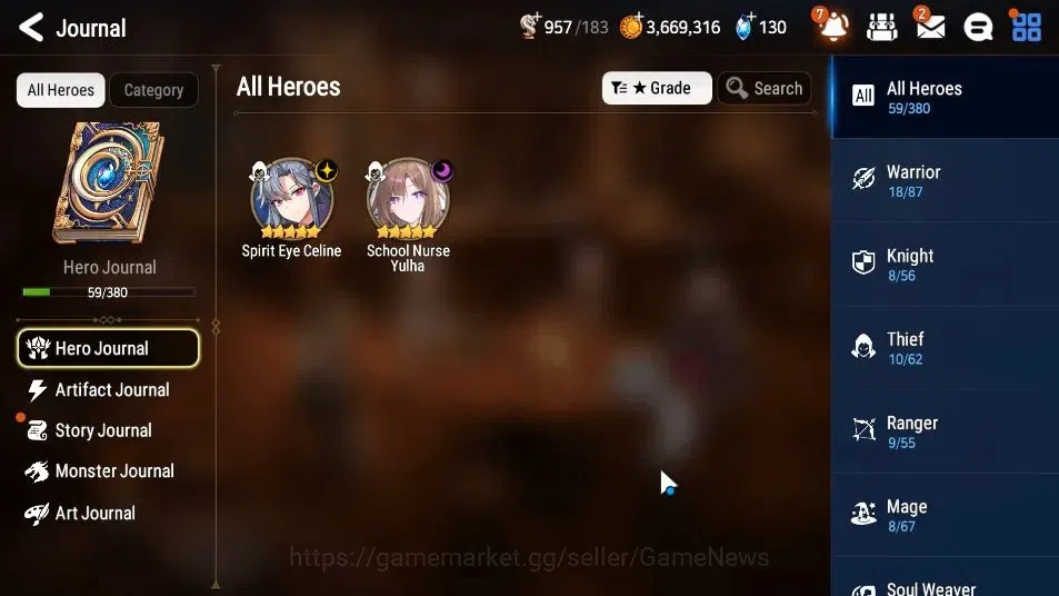 Epic Seven Accounts GLOBAL Unverif|New Era|2 ML(School Nurse Yulha,SE  image 6