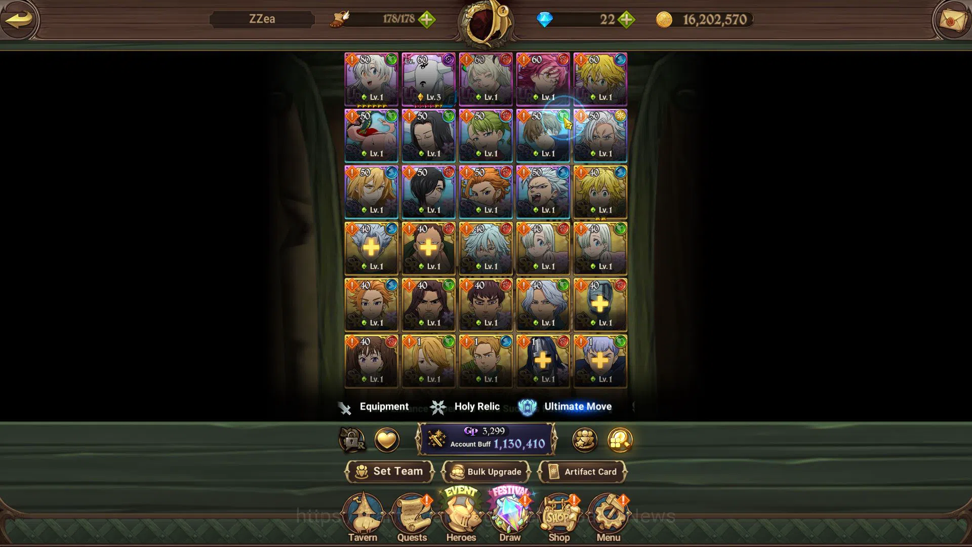 The Seven Deadly Sins: Grand Cross Accounts Global|1,1M CC|Starter Ch4| 6 UR | Meresca, ODK, S image 12