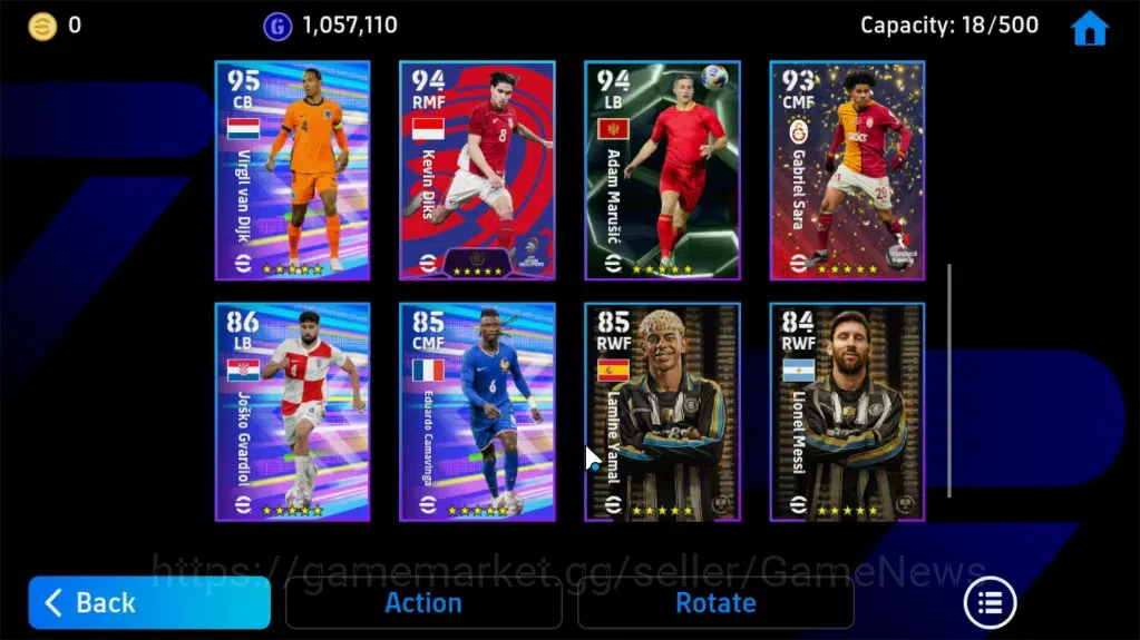 eFootball Accounts Legends & Iconic Players Android|BigTime Mohamed Salah,Epic Ronald Koeman,Bebeto,Seigo 11