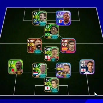 eFootball Accounts Legends & Iconic Players Android|BigTime Mohamed Salah,Epic Ronald Koeman,Bebeto,Seigo