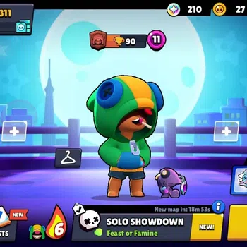 Brawl Stars Accounts 311 Trophy|16 Brawlers 2 Max Lvl|2 Epic Skins [Ang image 1