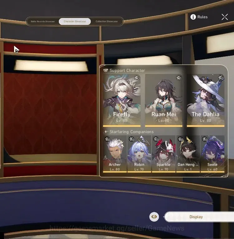 Honkai Star Rail Accounts Asia|TL 61|9 Limited|[FireflyE2]+Sign,The Dahlia,R image 2