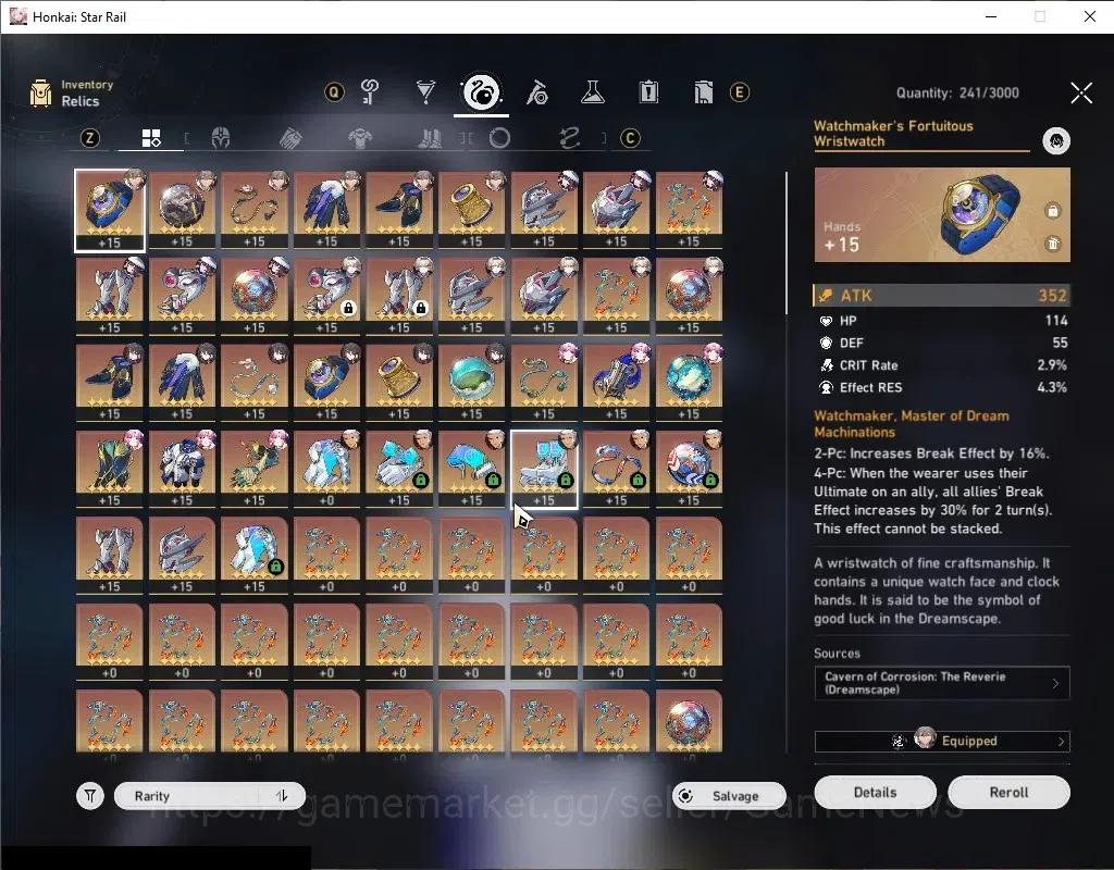 Honkai Star Rail Accounts Asia|TL 61|9 Limited|[FireflyE2]+Sign,The Dahlia,R image 9