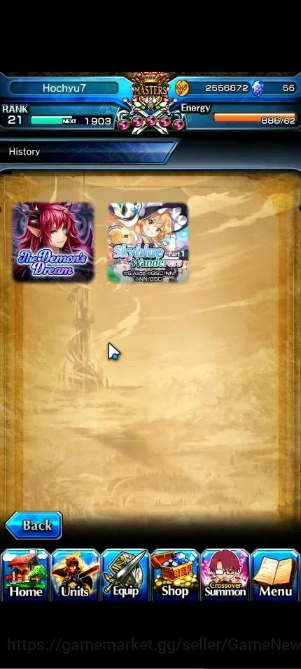 Grand Summoners Accounts Global|Rank 21|13 Ascend + 3 TW|Houka Inumuta+TW,S image 8