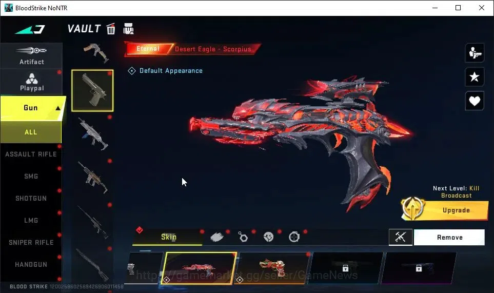 Blood Strike Accounts ASIA|ETERNAL DEagle-Scorpius|18 ULTRA[ZERO,SPIKE,S image 11