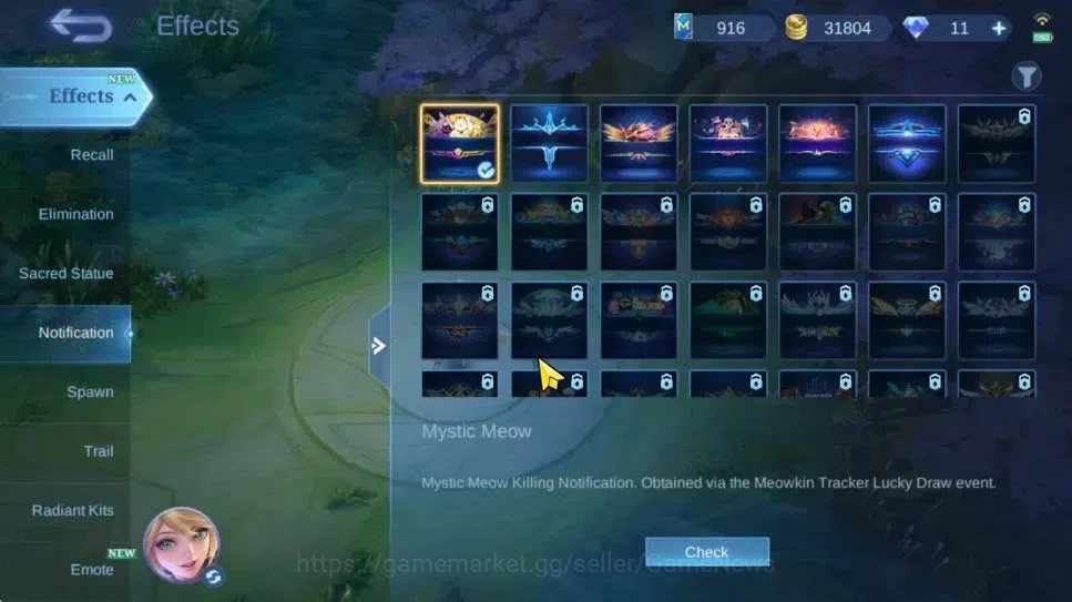 Mobile Legends: Bang Bang Accounts Hero 126|Skin 247|High Glory 65|Recall Fire Crown| image 17