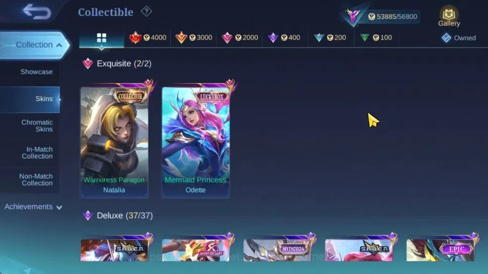 Mobile Legends: Bang Bang Accounts Hero 126|Skin 247|High Glory 65|Recall Fire Crown| image 6