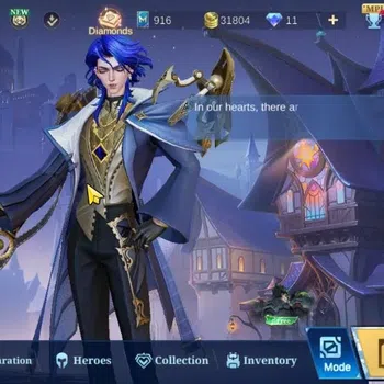 Mobile Legends: Bang Bang Collector Hero 126|Skin 247|High Glory 65|Recall Fire Crown| image 1