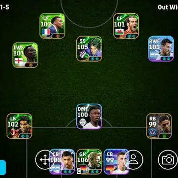 eFootball Accounts Legends & Iconic Players Mobile|PW 3160 |David Beckham BigT,Oliver Kahn Epic,Gabriel Batistuta