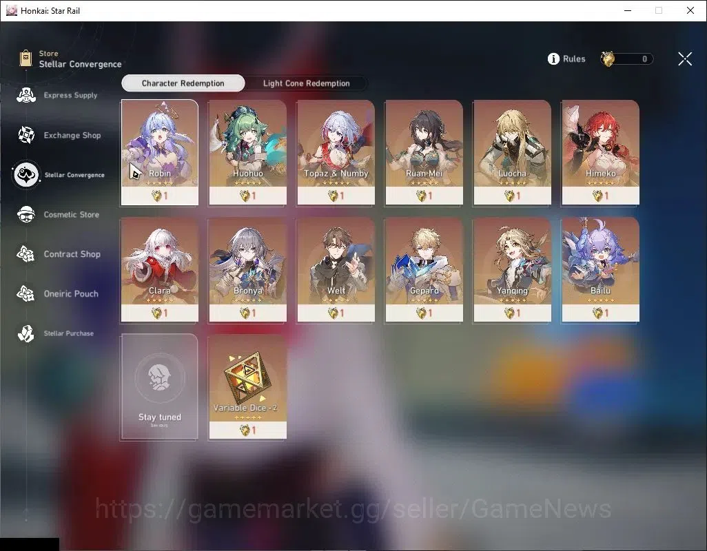 Honkai Star Rail Accounts ASIA |TL 35|1K SJ|6 Limited|Evanescia, Acheron, Ro image 11