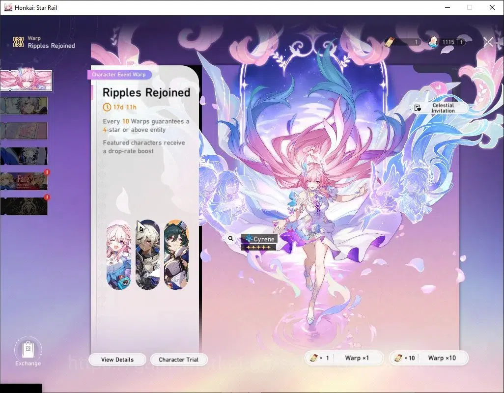 Honkai Star Rail Accounts ASIA |TL 35|1K SJ|6 Limited|Evanescia, Acheron, Ro image 12