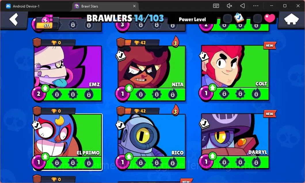 Brawl Stars Accounts Global|571 Thropy|14 Brawler|2 Max Hypercharge(She image 6