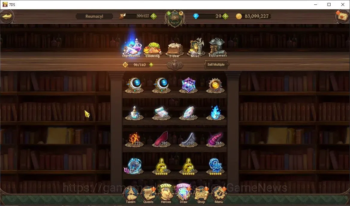 The Seven Deadly Sins: Grand Cross Accounts Global|1,7M CC|31 LS|1 LR+6 UR|Elizabeth,Nemesis M image 13