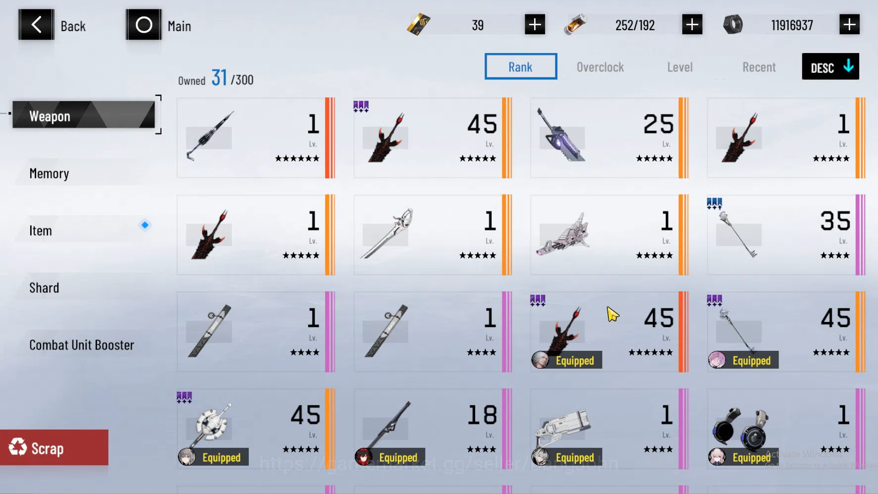 Punishing: Gray Raven Accounts Dante Sign (SSS) | Nanami | Ishmael | Crimson Wave image 8