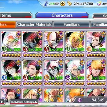 Bleach: Brave Souls Accounts Starter Global|20K Orb|Fresh All Story|TYBW25 Askin,Gremmy,Fierce Ichigo,Aizen,UnleashVer