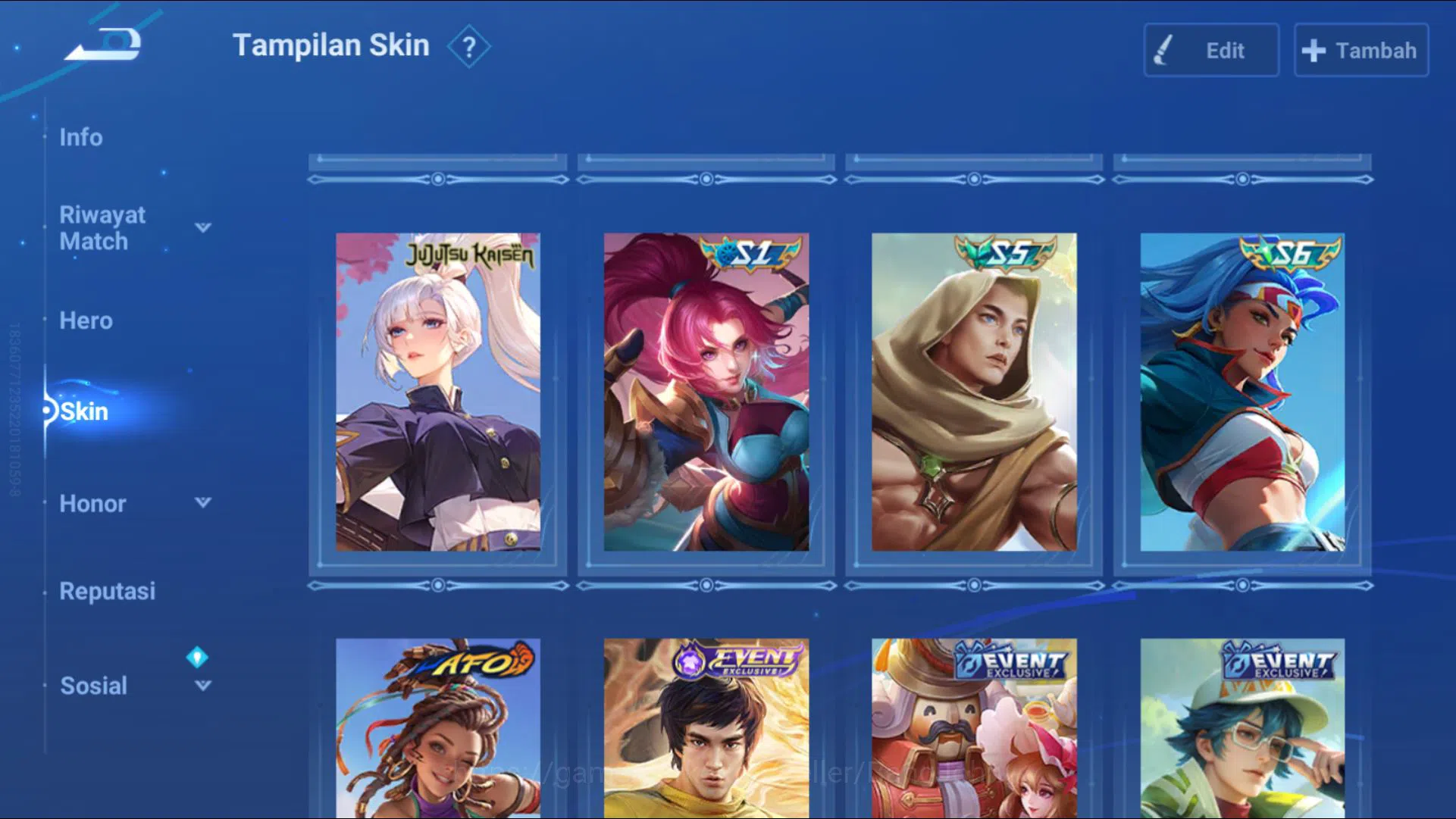 Honor of Kings Accounts [GLOBAL] 72 Heroes & 77 Skins | Lyn Da Qiao, Hello image 5