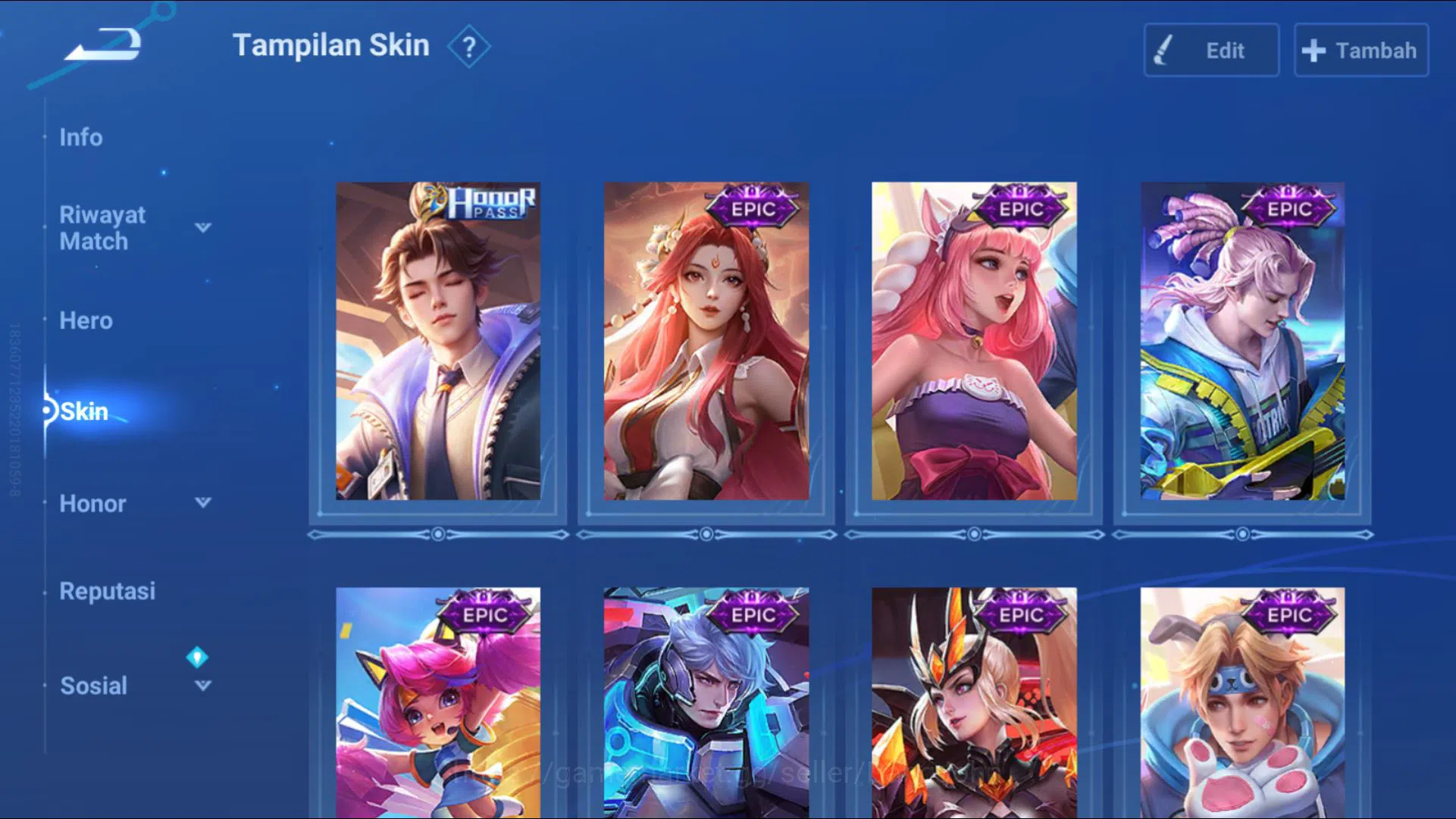 Honor of Kings Accounts [GLOBAL] 72 Heroes & 77 Skins | Lyn Da Qiao, Hello image 6