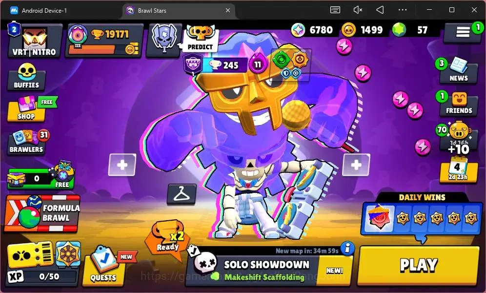 Brawl Stars Accounts Global|19171 Thropy|90 Brawler|22 Max Hypercharge| image 1