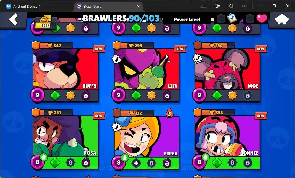 Brawl Stars Accounts Global|19171 Thropy|90 Brawler|22 Max Hypercharge| image 10
