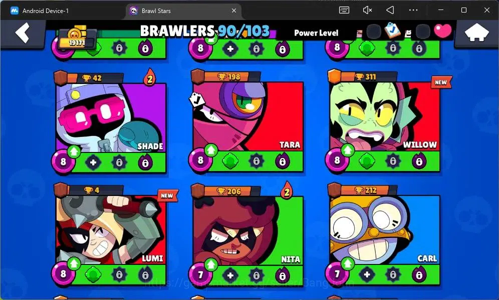 Brawl Stars Accounts Global|19171 Thropy|90 Brawler|22 Max Hypercharge| image 11