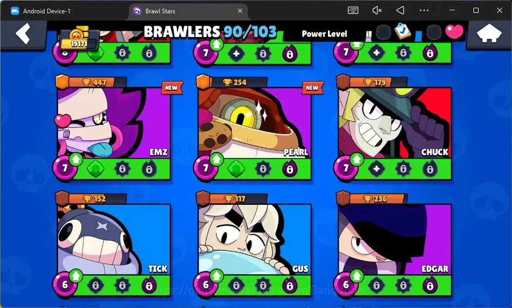 Brawl Stars Accounts Global|19171 Thropy|90 Brawler|22 Max Hypercharge| image 12