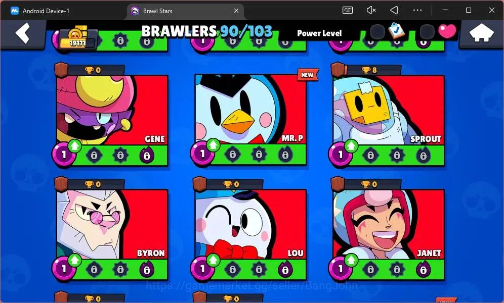 Brawl Stars Accounts Global|19171 Thropy|90 Brawler|22 Max Hypercharge| image 16