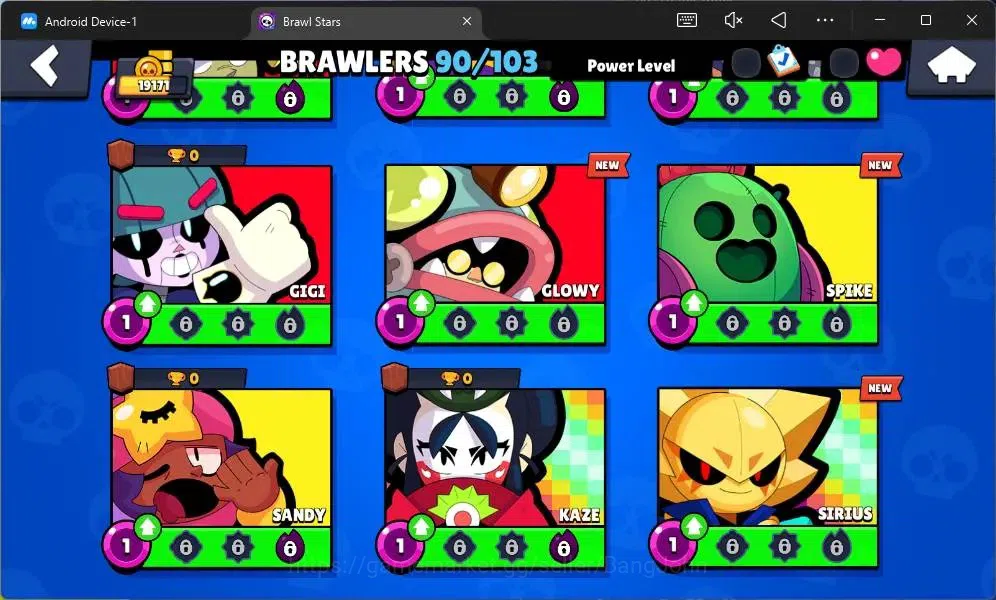Brawl Stars Accounts Global|19171 Thropy|90 Brawler|22 Max Hypercharge| image 19