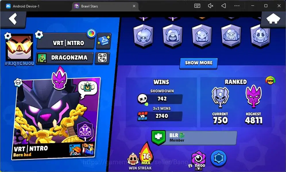Brawl Stars Accounts Global|19171 Thropy|90 Brawler|22 Max Hypercharge| image 3