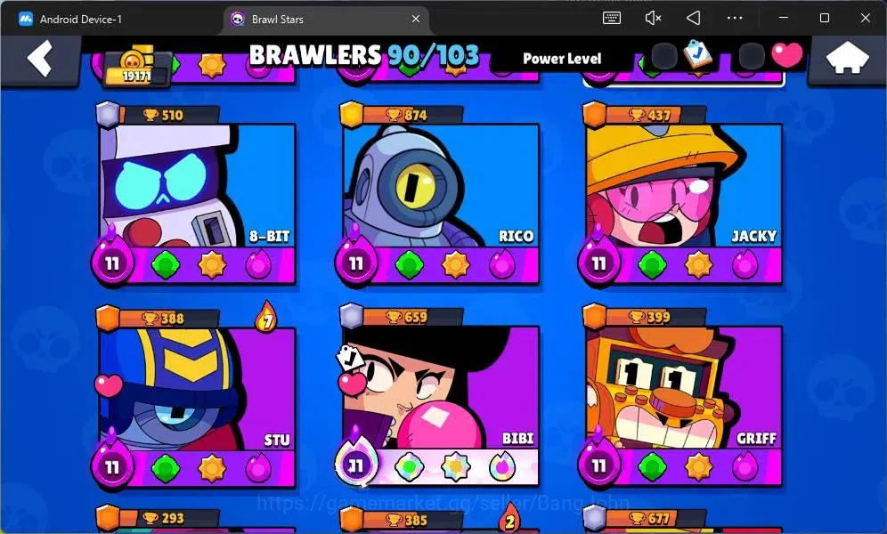 Brawl Stars Accounts Global|19171 Thropy|90 Brawler|22 Max Hypercharge| image 6