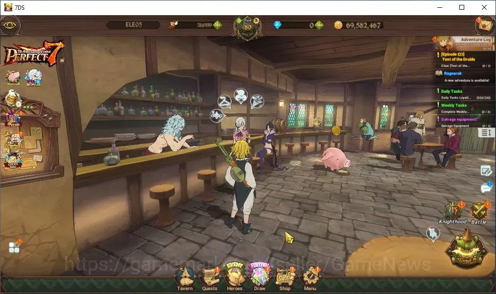 The Seven Deadly Sins: Grand Cross Accounts Global|31 LS|3,1M CC|4 LR+5 UR+Collab ReZero,FF|S& image 1