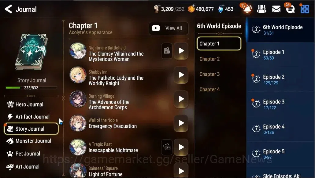 Epic Seven Accounts GLOBAL UNVERIF|5 ML(SP Politis,STaeyou,Straze,MChl image 7
