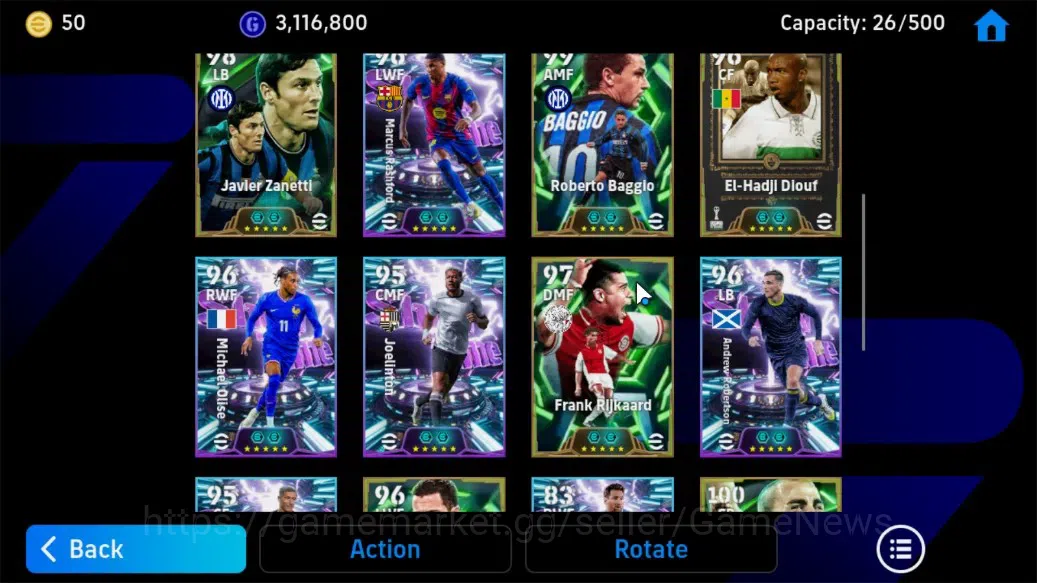 eFootball Accounts Mobile|BigTime Ruud Van Nistelrooj,Andry Shevchenk image 7