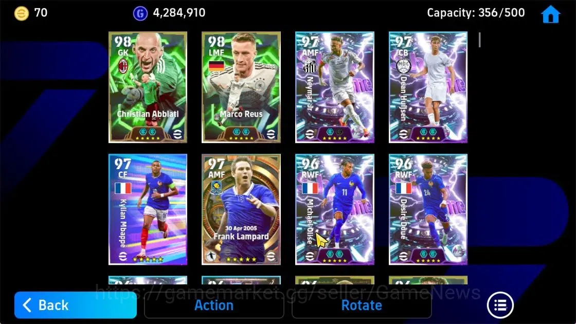 eFootball Accounts Android|Neymar Jr (Blitz Curler), Lampard Big Time image 14