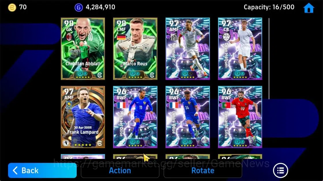 eFootball Accounts Android|Neymar Jr (Blitz Curler), Lampard Big Time image 6