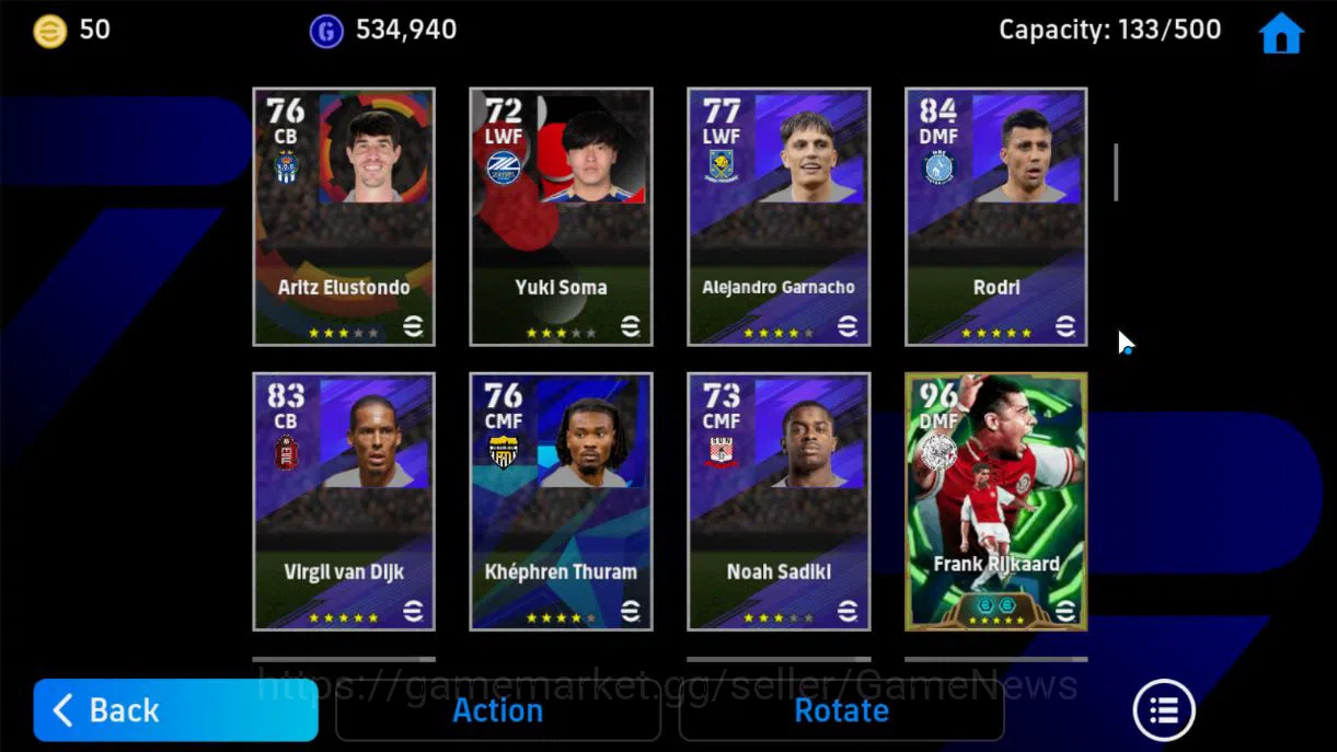 eFootball Accounts Mobile|Visionary Pass(FrankRijkaard),PhenomFinish( image 2