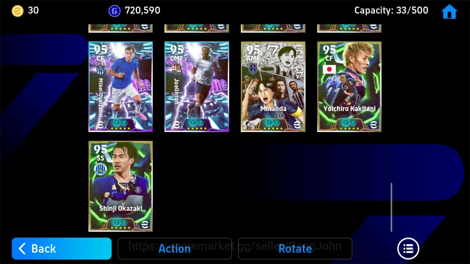 eFootball Accounts Mobile|PW 3210|Bigtime Mane|Epic Del Piero,Shevche image 1