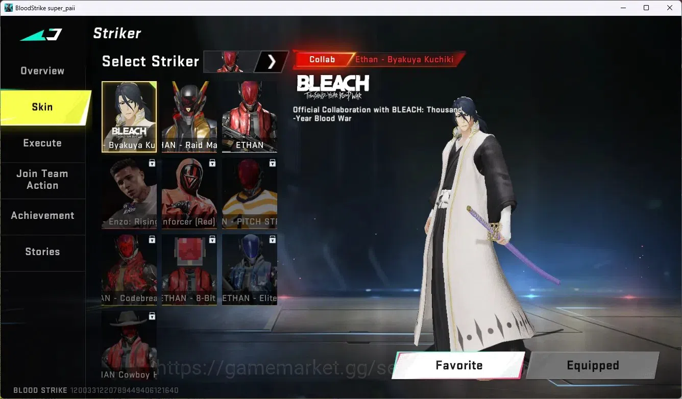 Blood Strike Accounts ASIA | 1 TR FN2000-TWIN DRAGON|1 7DS AK47-SACRED A image 6