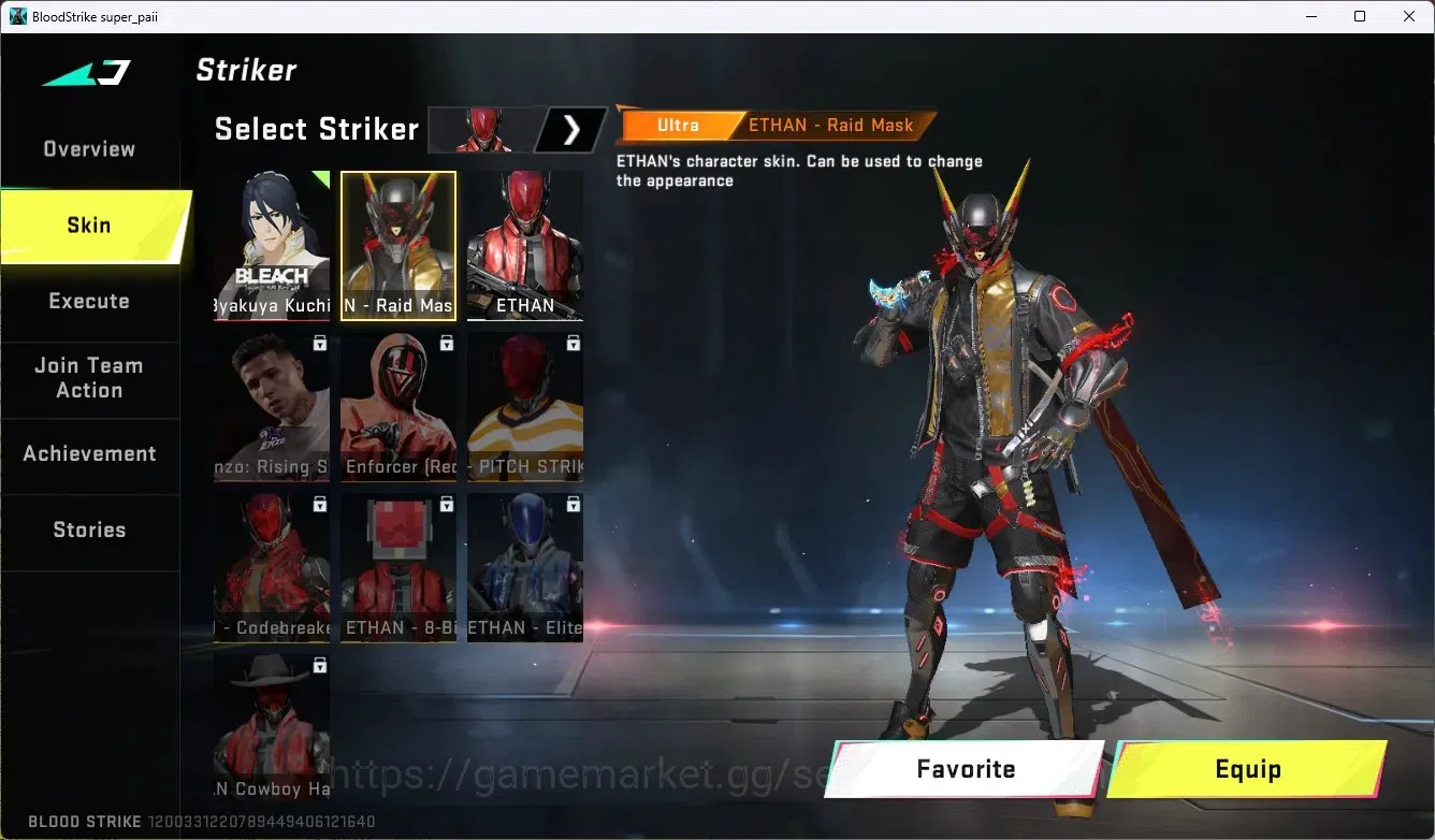 Blood Strike Accounts ASIA | 1 TR FN2000-TWIN DRAGON|1 7DS AK47-SACRED A image 7