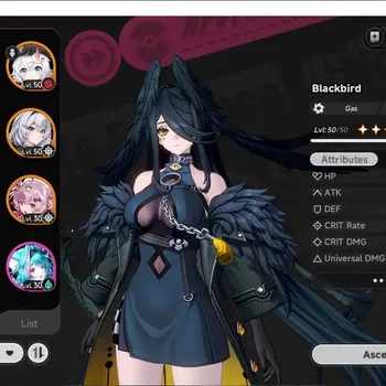 Neverness to Everness Accounts Global SEA|HL 40| 9 S-Class 4 Limited|(Blackbird,Lacrimosa+Skin)+Sign,Nanally,Hotori|2 Glider