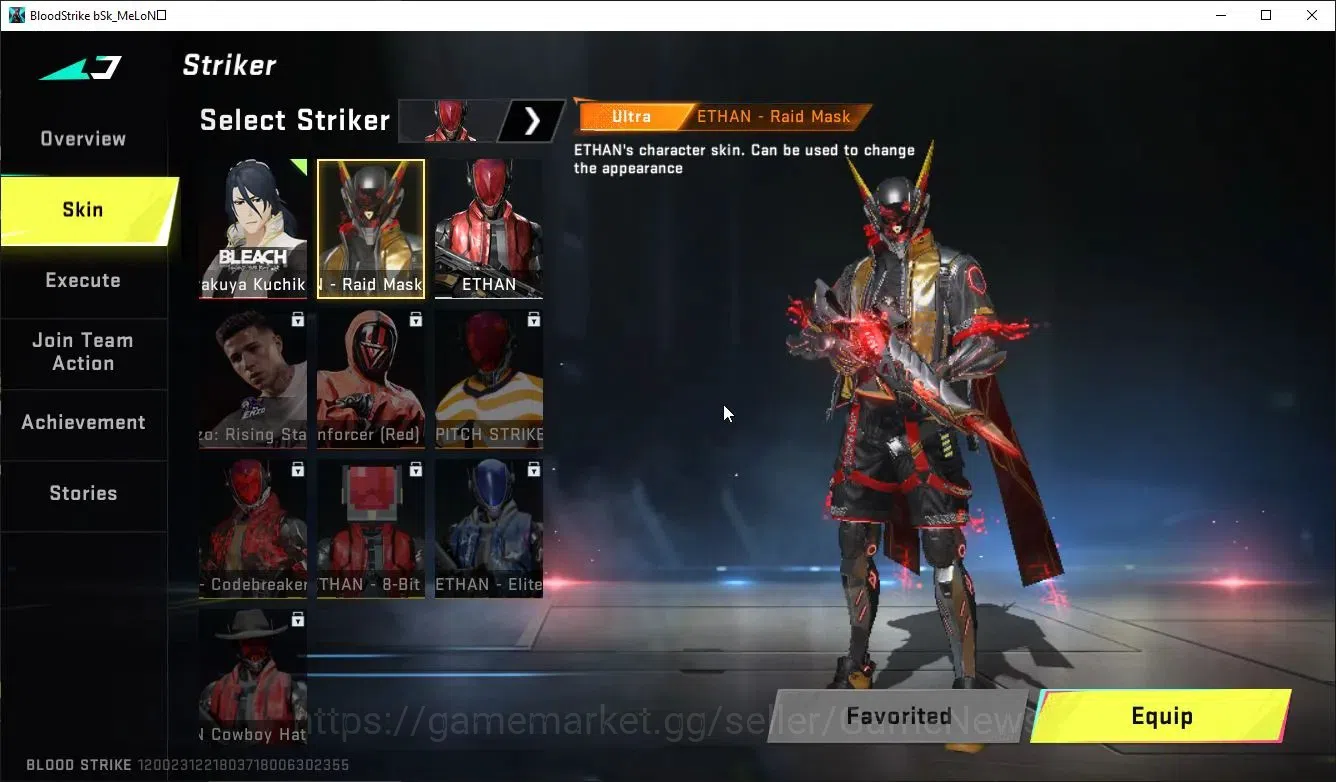 Blood Strike Accounts ASIA|ETERNAL Lv2[Spear-Relic]+COLLABS 7DS AK47,QBZ image 4
