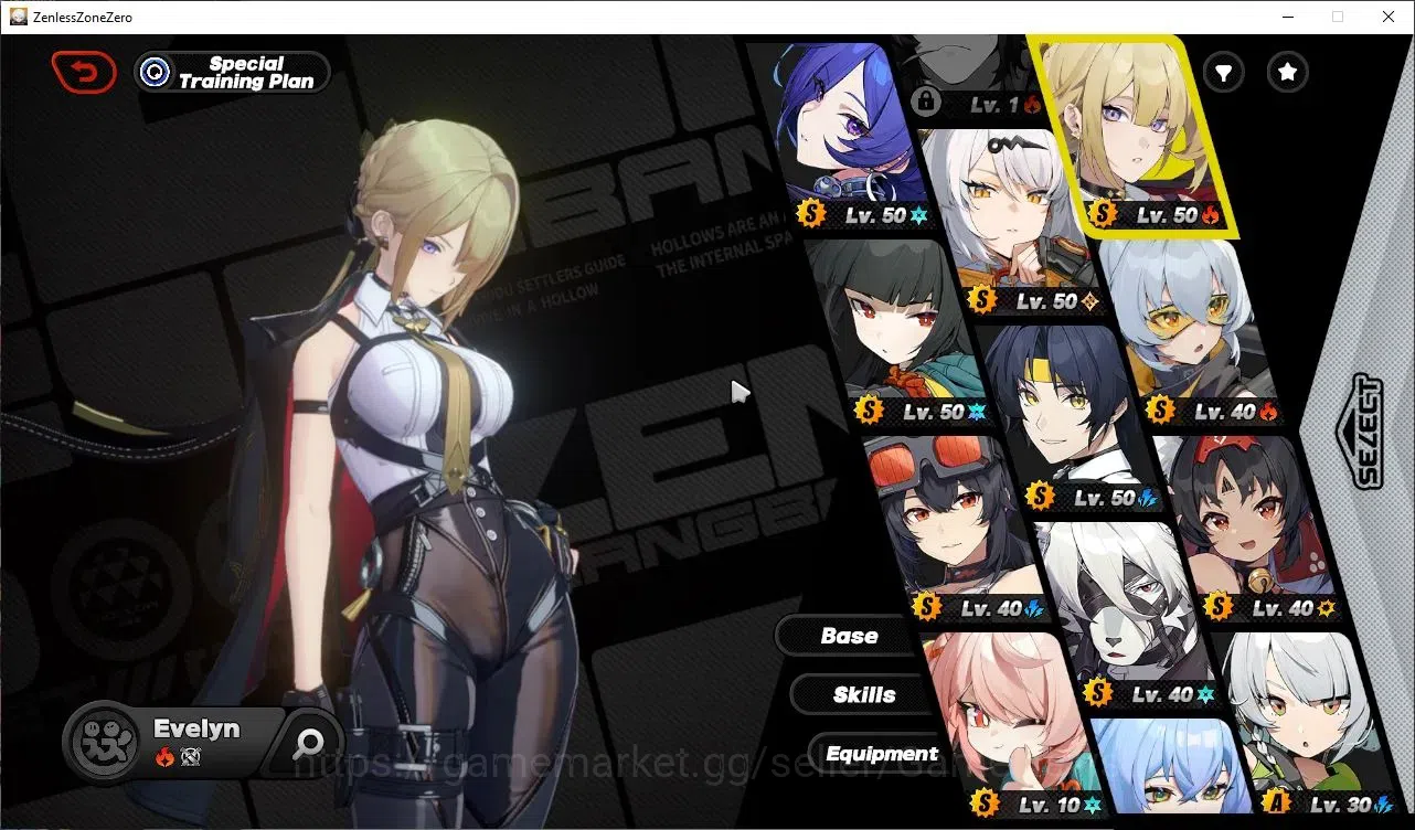 Zenless Zone Zero Accounts Starter ASIA|IK 44|7 Limited|Evelyn,Yixuan,Miyabi,Promeia,Lucia,Zhao,Harumasa |3 S Bangboo|4 STD 1