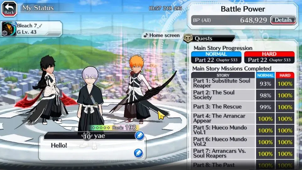Bleach: Brave Souls Accounts Others [GLOBAL]|40K Orb|2 New Renewed Ichigo 4