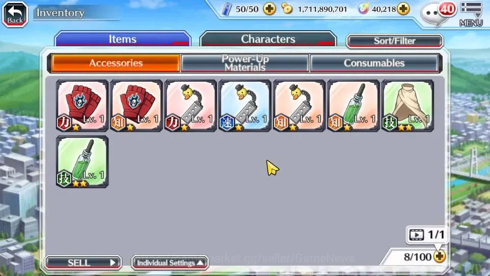 Bleach: Brave Souls Accounts Others [GLOBAL]|40K Orb|2 New Renewed Ichigo 6